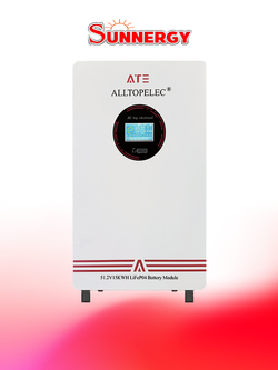 ATE ALLTOPELEC Battery LiFePO4 แบตเตอรี่โซล่าเซลล์ 51.2V 300Ah