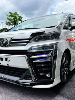 ชุดแต่งรอบคัน VELLFIRE 30 MC ทรง TR-D