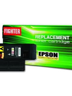 ตลับหมึกเลเซอร์ EPSON C1700/CX17nf C13S050611 (Yellow) FIGHTER (Toner Cartridge)
