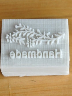 แสตมป์สบู่ รูปดอกไม้ Handmade
