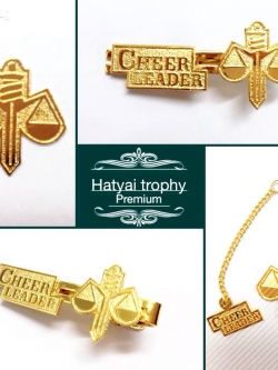 เข็มไทด์ เข็มกลัดโลหะ ทองเหลืองชุบทอง