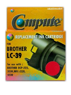 ตลับน้ำหมึกอิงค์เจ็ท คอมพิวท์ For BROTHER LC-39 (แพ็ค 4 สี)