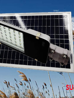 โคมไฟ LED Solar Street Light ขนาด 30W รุ่น STCLF-SLS30W