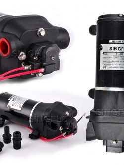 โซล่าปั๊ม ชนิดไดอะแฟรม (Diaphragm) ขนาด 17LPM 12VDC 9.2A 40PSI