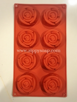 แม่พิมพ์ซิลิโคนกุหลาบ 5.5*2cm 50g