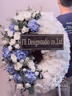 พวงหรีดพิษณุโลก ดอกไม้สด ดอกไม้นอกนำเข้า style luxury modern