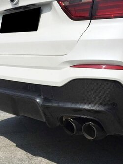 Diffuser เพียวคาร์บอน X4 F26