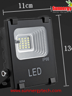 LED Solar flood light ขนาด 10W รุ่น STCLF-TYGS10W