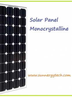แผงโซล่าเซลล์ ชนิด Mono-Crystalline ขนาด 120W (มอก.)
