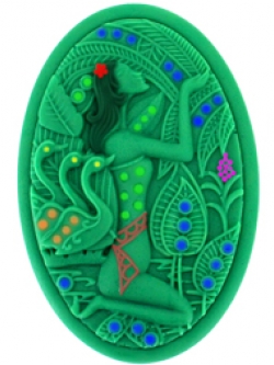 แม่พิมพ์ซิลิโคน รูปผู้หญิงอียิปต์ 80g