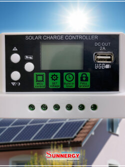 STC-PWM 30A 12V/24V USB