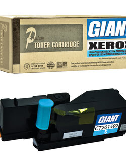 ตลับหมึกเลเซอร์สีน้ำเงิน GIANT Fuji Xerox (CT201592) CP105 / CP215 / CM215 Cyan (Toner Cartridge)