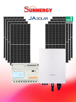 ชุดโซลาร์เซลล์ระบบออนกริด Sungrow ขนาด 5KW 3PH