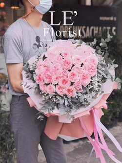 Premium pink rose (pastel) Bouquet