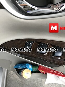 ครอบกระจกลายไม้ Sylphy