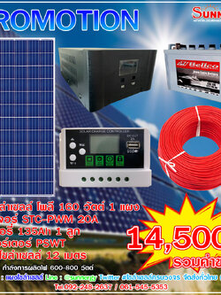 ชุดโซล่าเซลล์ราคาประหยัด