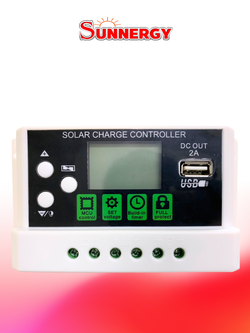 โซล่าชาร์จเจอร์ STC-PWM 10A 12V/24V USB