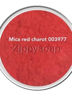 Micaสีแดง red charot 30g (MSM)