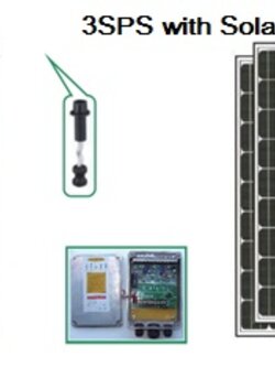 ปั๊มบาดาล โซล่าเซลล์ สูบได้ลึก 40 เมตร