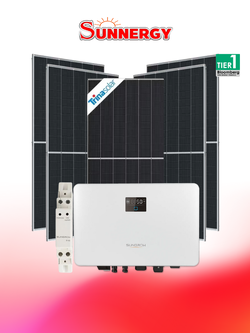ชุดโซลาร์เซลล์ระบบออนกริด Sungrow ขนาด 3KW 1PH