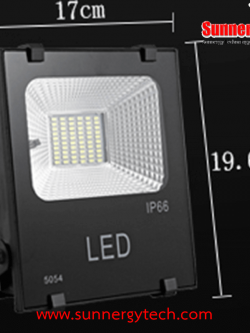 LED Solar flood light ขนาด 30W รุ่น STCLF-TYGS30W