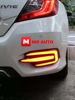 ไฟเบรคกันชนหลัง LED V1 CIVIC FC 2106 - 2021