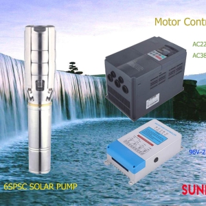 ปั๊มน้ำบาดาล STC-6SPSC SOLAR PUMP