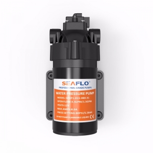 โซล่าปั๊ม ชนิดไดอะแฟรม (Diaphragm) ขนาด 5.5LPM 12VDC 6A 100PSI