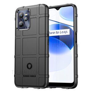 Case Realme C35 # Pre-Order * การออกแบบตารางสี่เหลี่ยมที่ทนทานป้องกันรอยขีดข่วน *