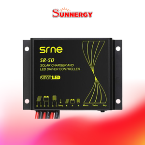ตัวควบคุมการชาร์จแบตเตอรี่ แบบ PWM ขนาด 8A 12/24V SR-SD3003