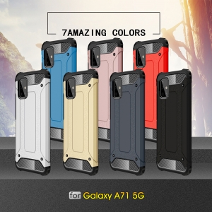 Case Samsung Galaxy A71 5G # Pre-order * เคสเกราะพลาสติก + TPU ไฮบริด PC + TPU 2-in-1 *