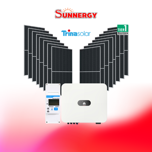 ชุดโซลาร์เซลล์ระบบออนกริด HUAWEI ขนาด 10KW 1PH