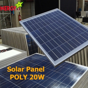 แผงโซล่าเซลล์โพลี 20W