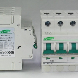 Breaker แบบ MCB DC 16A 1000V 4P (SNT)