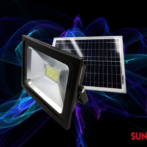 โคมไฟ LED Solar Flood Light ขนาด 50W 18V รุ่น STCLF-TSGS50W1