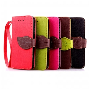 Case Huawei G-Play Mini (Honor 4C) / Pre-order * เคสปิดรูปใบไม้ *