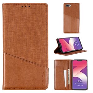 Case OPPO A3S / Pre-order * MUXMA MX109 ซองหนังพลิกแนวนอนพร้อมที่วางและช่องเสียบการ์ดและกระเป๋าสตางค์ *