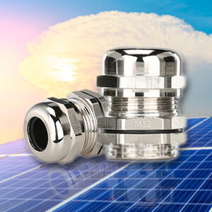 เคเบิ้ลแกลนทองเหลืองชุบนิกเกิ้ลM12x1.5