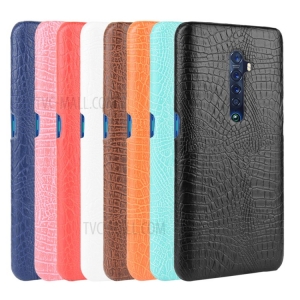 Case OPPO Reno 2 / พรีออเดอร์ * เคสพีซีหนัง PU เคลือบ ผิวจระเข้สวยมีสไตล์ *