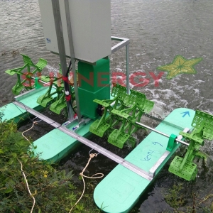 กังหันน้ำ พื้นที่ 300 - 400 ตร.ม. STC-WT_SCT002_2HP 4 Paddleset. **สนใจสินค้ากรุณาติดต่อเจ้าหน้าที่**