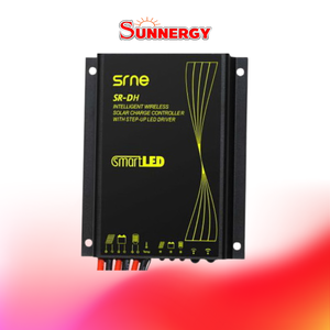 ตัวควบคุมการชาร์จแบตเตอรี่ แบบ PWM ขนาด 15A 12/24V SR-DH100