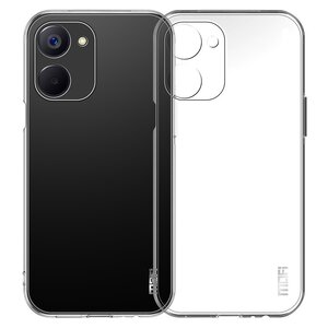 Case Realme 10 Pro 5G # Pre-order * MOFI Crystal Clear Slim โทรศัพท์มือถือเคสป้องกันรอยขีดข่วนกันกระแทก Soft TPU *