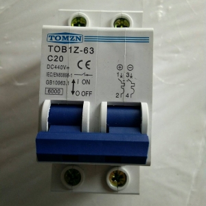 Breaker แบบ MCB DC ขนาด 20A 440V 2P (TMZ)