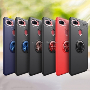 Case OPPO F9 / Pre-Order * lenuo เคส TPU กันกระแทกสำหรับ พร้อมตัวยึด *