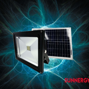 โคมไฟ LED Solar Flood Light ขนาด 10W 12V รุ่น STCLF-TSGS10W1