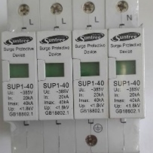 Surge แบบ SPD AC ขนาด 20-40kA 385V 4P (SNT)