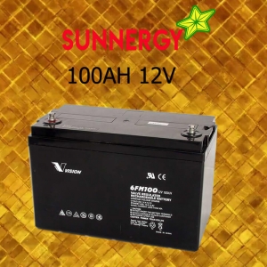 แบตเตอรี่ DEEP CYCLE 100AH 12V