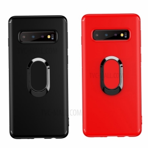 Case Samsung Galaxy S10 / Pre-Order * Matte TPU Mobile Shell พร้อมแหวนนิ้วแม่เหล็กขา *