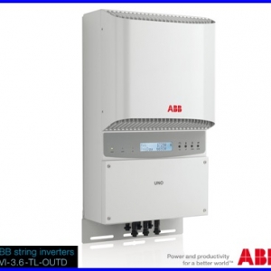 Inverter (หม้อแปลงไฟฟ้า) รุ่น ABB PVI-5000-TL-OUTD-S **กรุณาติดต่อเจ้าหน้าที่ ถ้าสินค้ามี น้ำหนัก เกิน 25,000 กรัม ไม่จัดส่ง**