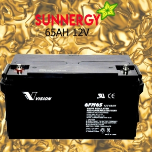 แบตเตอรี่ DEEP CYCLE 65AH 12V